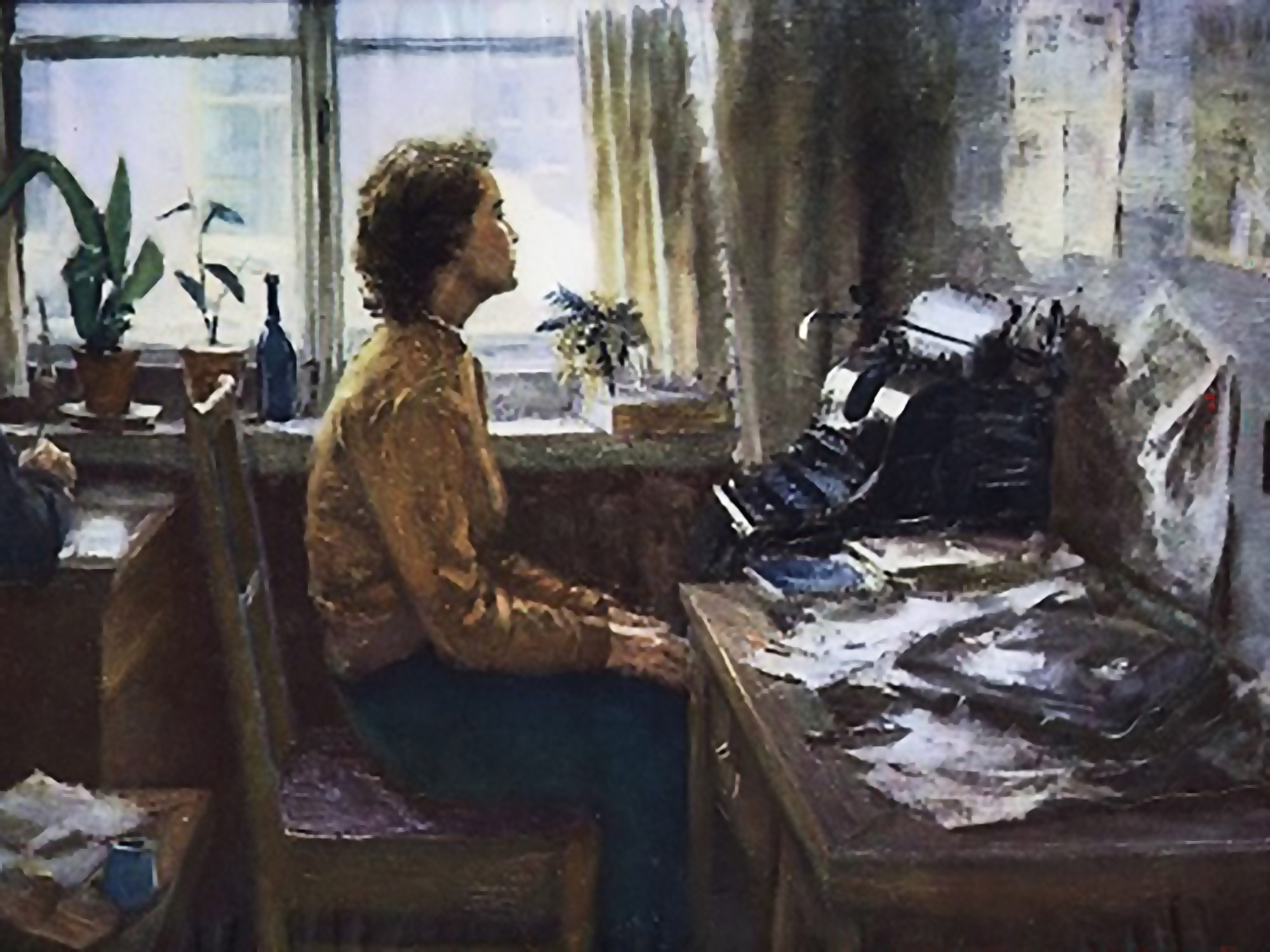 Copy Typist by Gely Korzhev